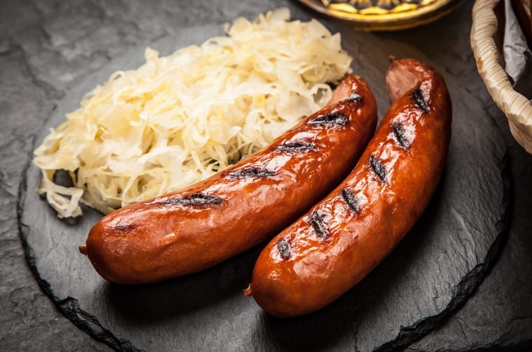 Sausages and Sauerkraut